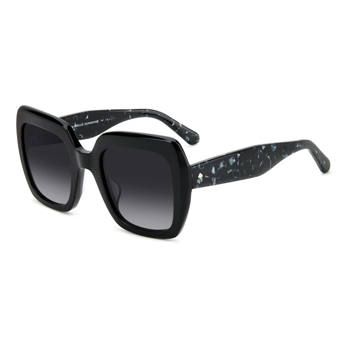 KATE SPADE Women's Sunglasses NAOMI S807F29O Black Acetate 52/17/140 100% UV