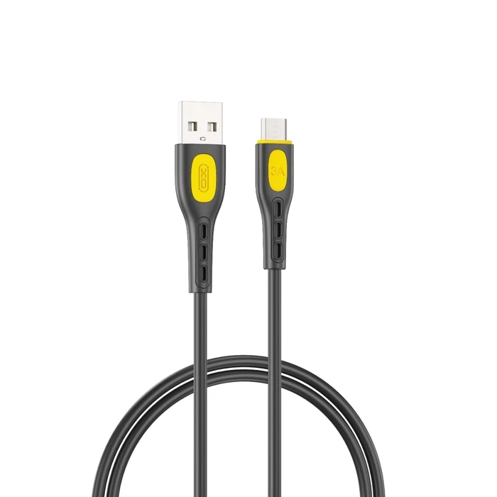 XO Καλώδιο Δεδομένων Micro NB280 1M 3A Μαύρο