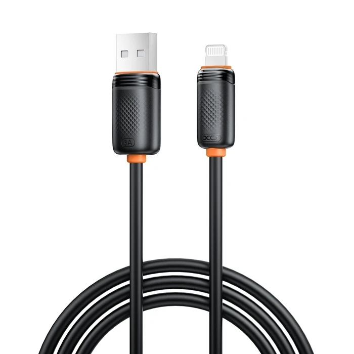 XO USB-A to Lightning Cable 1m Black