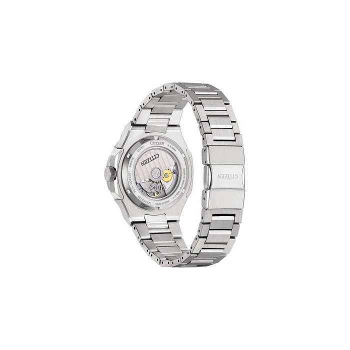 Ανδρικό Ρολόι Citizen Nb6031-56E (41mm) Μεταλλικό Μπρασελέ Ασημί