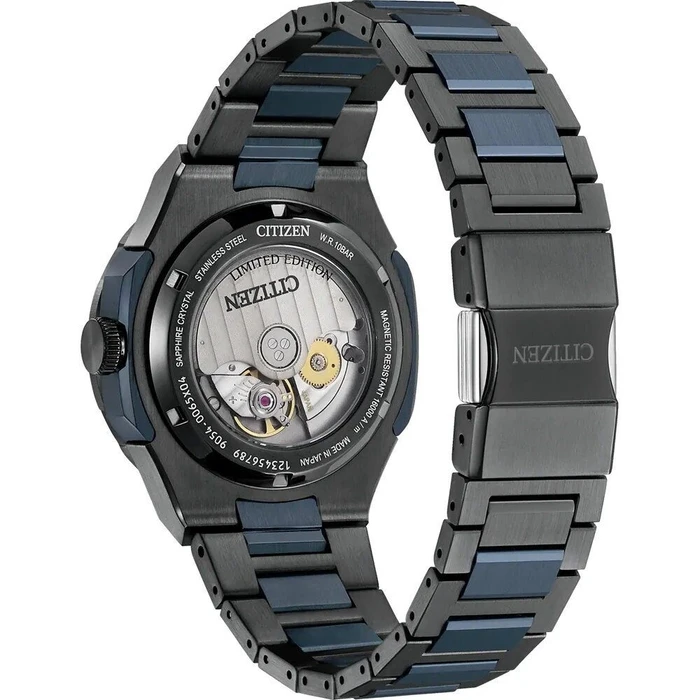 Ρολόι Citizen Nb6036-52N (41mm) Μεταλλικό Μπρασελέ Ασημί