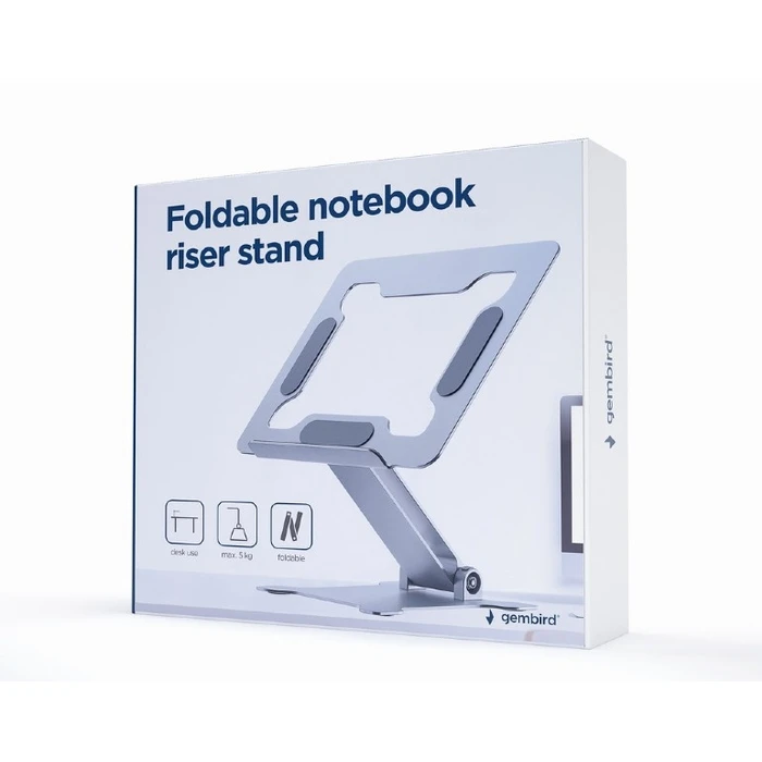 Βάση Laptop Gembird FOLDABLE RISER Silver
