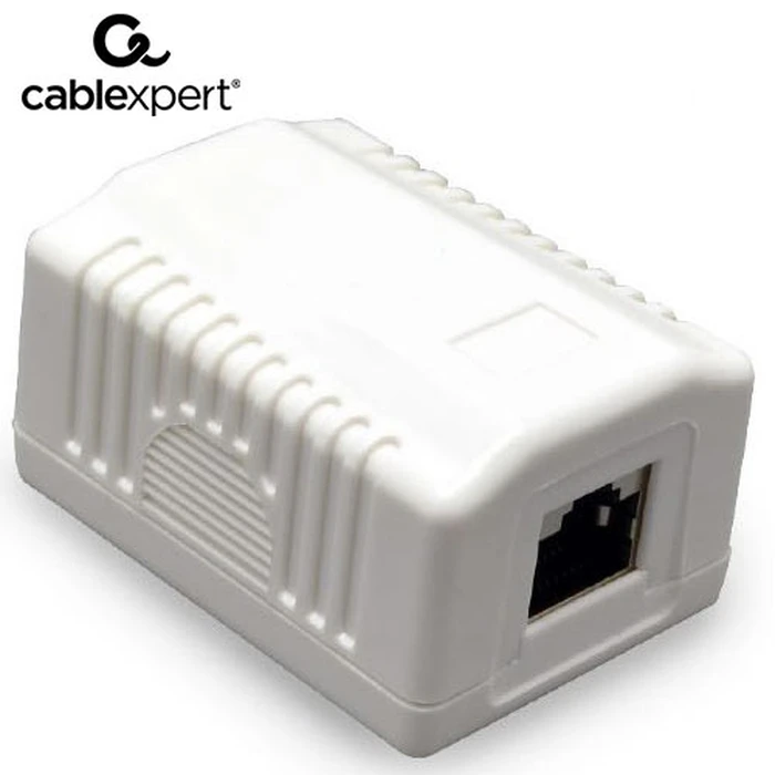 Κουτί Δικτύου Cablexpert CAT5E FTP Single PORT SURFACE MOUNT BOX