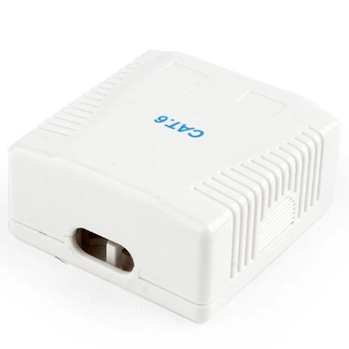 Κουτί Δικτύου Cablexpert CAT6 FTP 2-PORT SURFACE MOUNT BOX