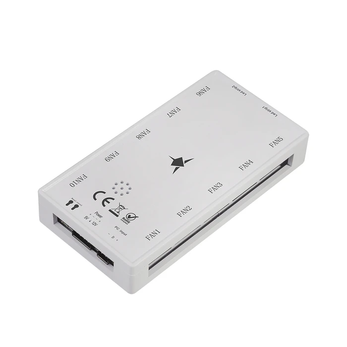 Case Fan 12cm White Shark Gcf-S028-005 Nebula-2 White Argb Kit