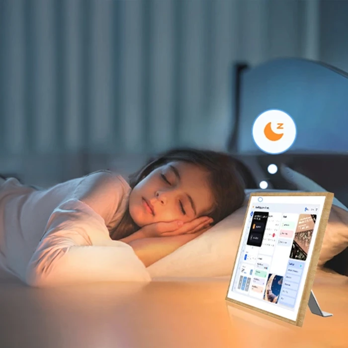 Blackview NEST10 Διαδραστικός Πίνακας Αφής 10.1" Android Smart Family Hub (Φυσικό Ξύλο)