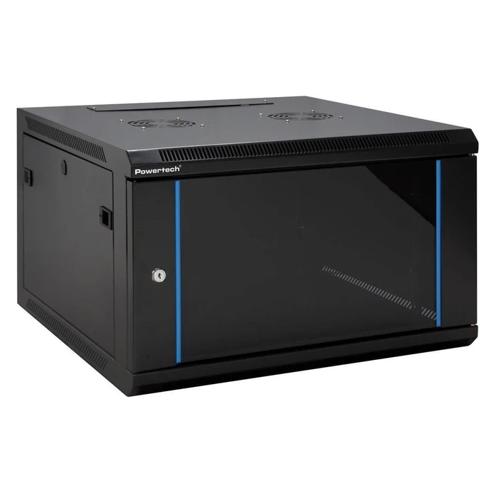POWERTECH Wall Mounted 19 Inch Rack Cabinet NETW 0037 600 x 450 x 370mm 6U