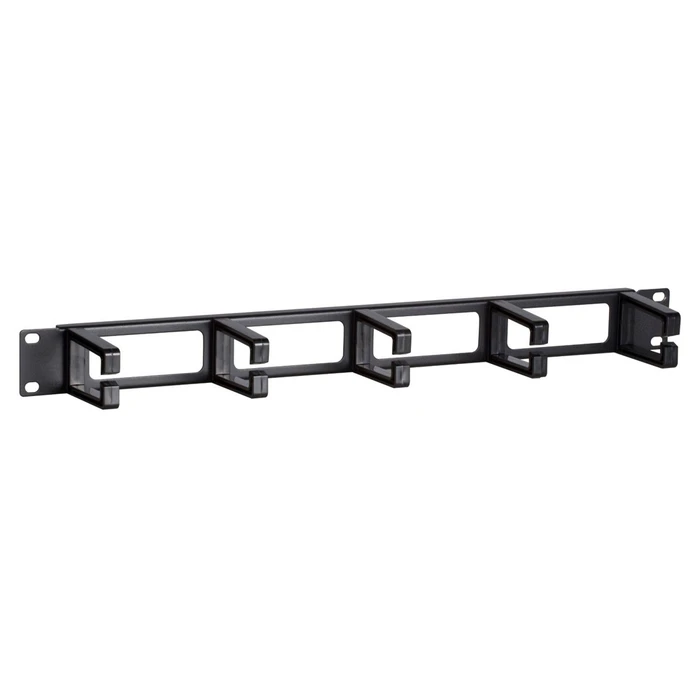 POWERTECH cable management NETW 0049 για rack 19 1U 5 γάντζοι μαύρο