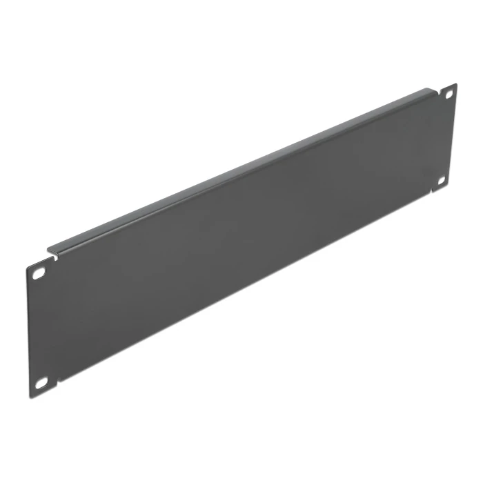 POWERTECH κάλυμμα panel rack 19 2U μεταλλικό μαύρο
