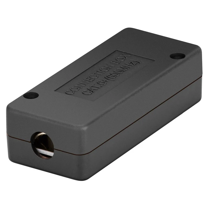 POWERTECH Network Cable Junction Box NETW-0051 CAT 6 CAT 7 600MHz Black