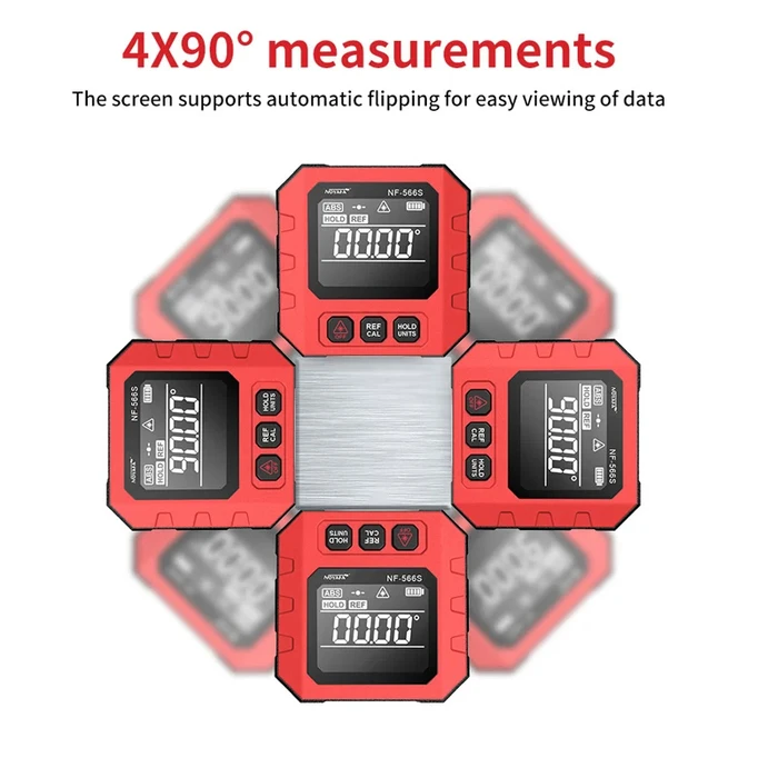 NOYAFA Digital Laser Angle Finder NF-566S (Magnetic Body, 390mAh)