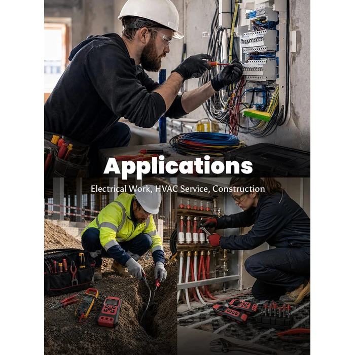 NOYAFA NF-8301 ανιχνευτής καλωδίων & σωλήνων με λειτουργίες πολυμέτρου