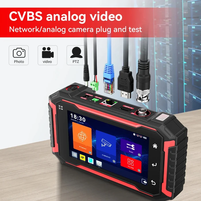 NOYAFA NF-IPC725 Ελεγκτής CCTV & IP με 5.5" IPS οθόνη