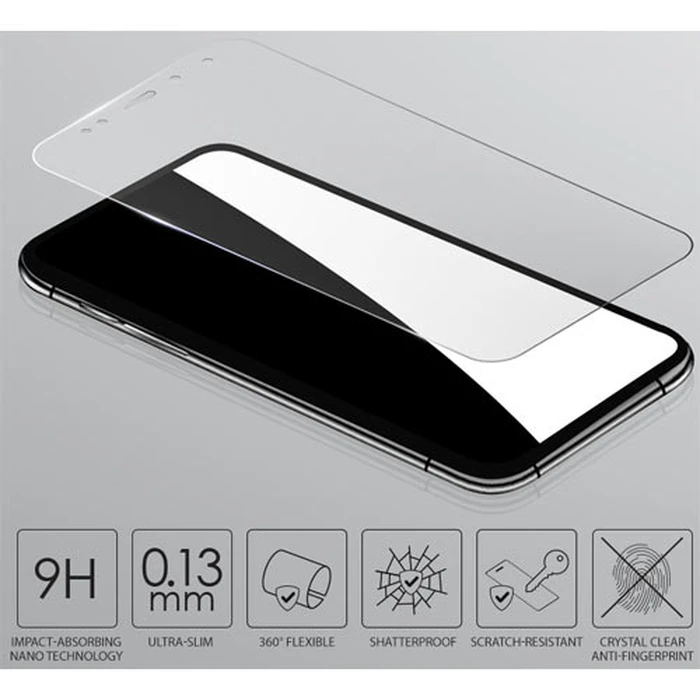 Screen Protector Sbox NANO HYBRID GLASS 9H HUAWEI P-20 LITE
