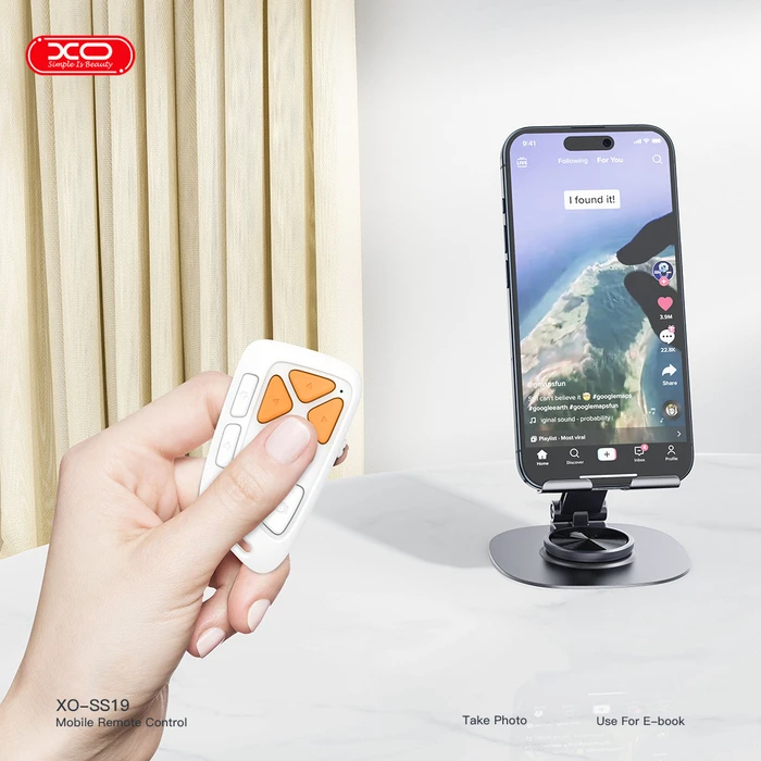XO Mobile Phone Multifunction Bluetooth Remote Control SS19