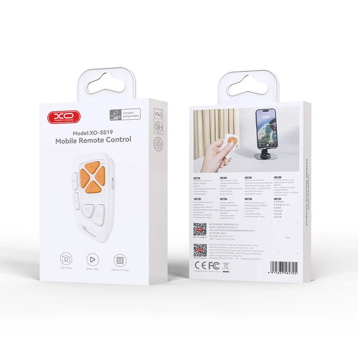 XO Mobile Phone Multifunction Bluetooth Remote Control SS19