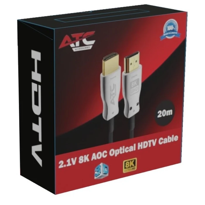 Καλώδιο HDMI ATC HDTV 2.1V 8K AOC Optical 20m
