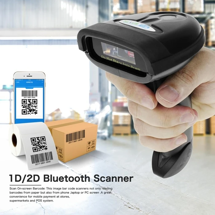 Barcode Scanner Netum 3 IN 1 1D CCD Wireless READER