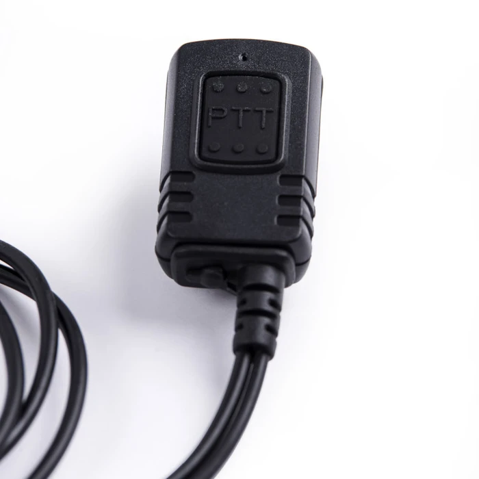 Ακουστικό για Walkie Talkie Osio Nt-8890 Αδιάβροχο Motorola Tlkr Με Βύσμα Για Σύνδεση Με Δεύτερο, Ptt Και Διάφανο Σπιράλ Σιλικόνης