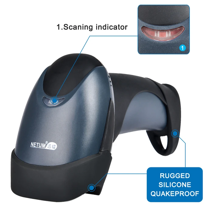 Barcode Scanner Netum NT-M1 1D LASER Wired HANDHELD