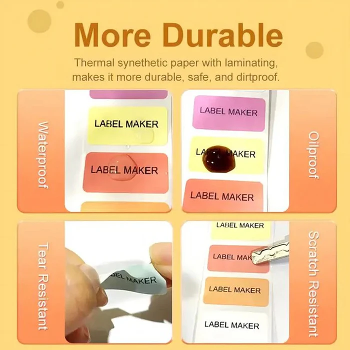 Εκτυπωτής Ετικετών Netum Bluetooth Mini Label Thermal White