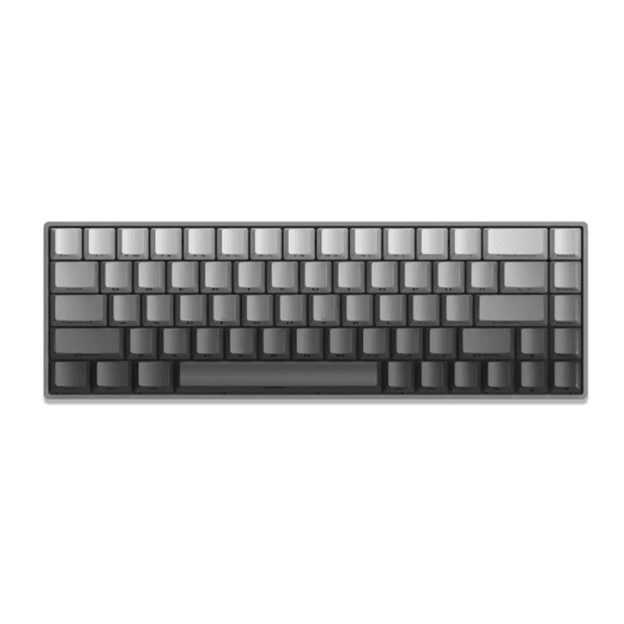 White Shark GK-007711 NUNCHAKU Mechanical Gaming Keyboard - US Layout, Hot-Swap Red Switches, RGB, Gray Gradient (Red)