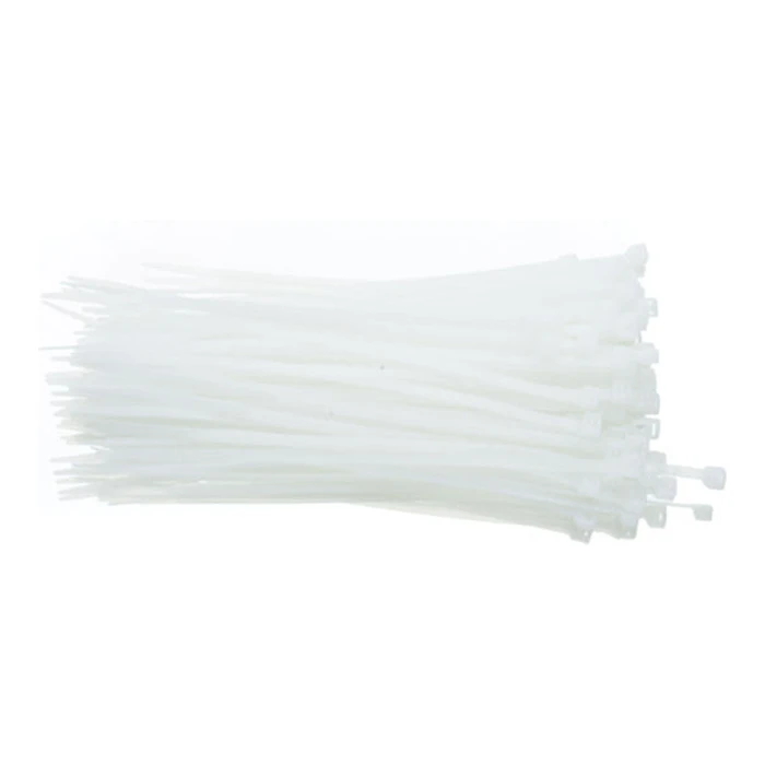 Cablexpert Δεματικά Καλωδίων Nylon 300x4.8mm Frost UV Resistant 100 Τεμάχια Λευκά