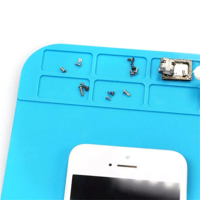 Βάση Εργασίας Nz24, Αντιστατική, Ελαστική, 20X30cm, Μπλε