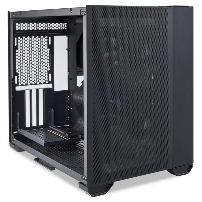 Κουτί Η/Υ Lian Li O11 AIR MINI Black ATX / M-ATX with 3 standard Fans (front 120mmx2, rear 120mmx1) Me