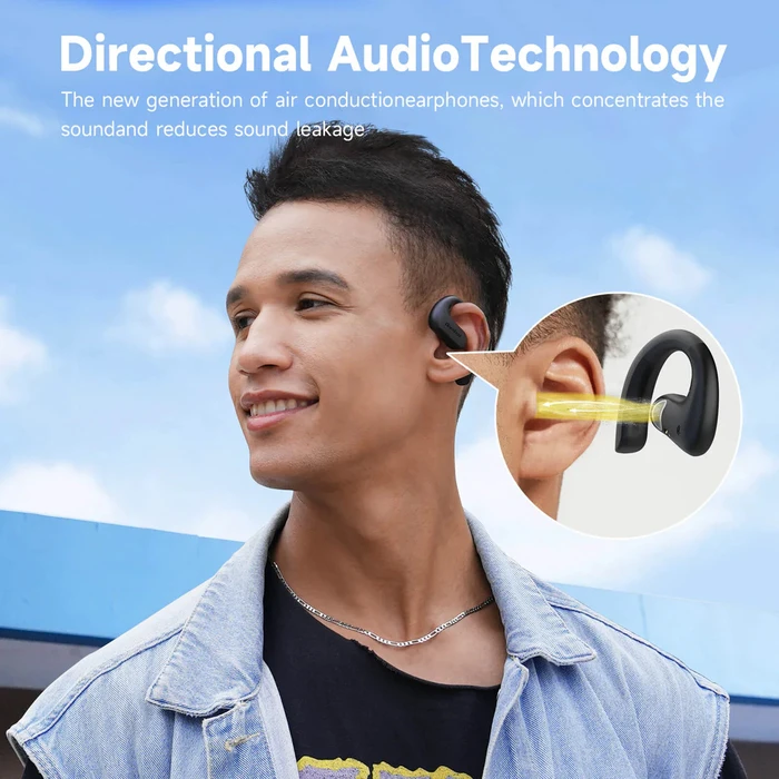 OneOdio Openrock S In-ear Bluetooth Handsfree Ακουστικά με Αντοχή στον Ιδρώτα και Θήκη Φόρτισης Μαύρα