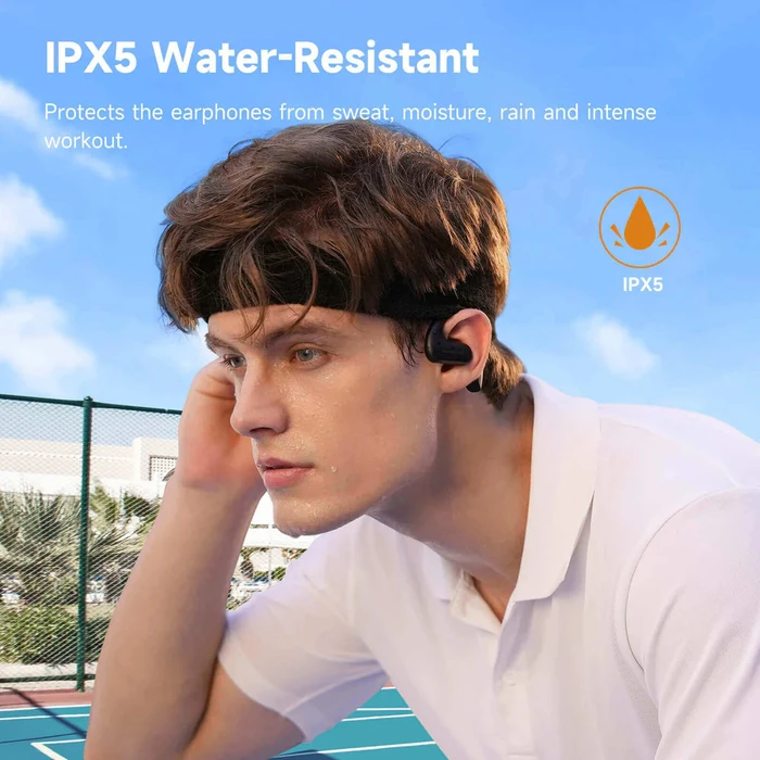 OneOdio Openrock S In-ear Bluetooth Handsfree Ακουστικά με Αντοχή στον Ιδρώτα και Θήκη Φόρτισης Μαύρα