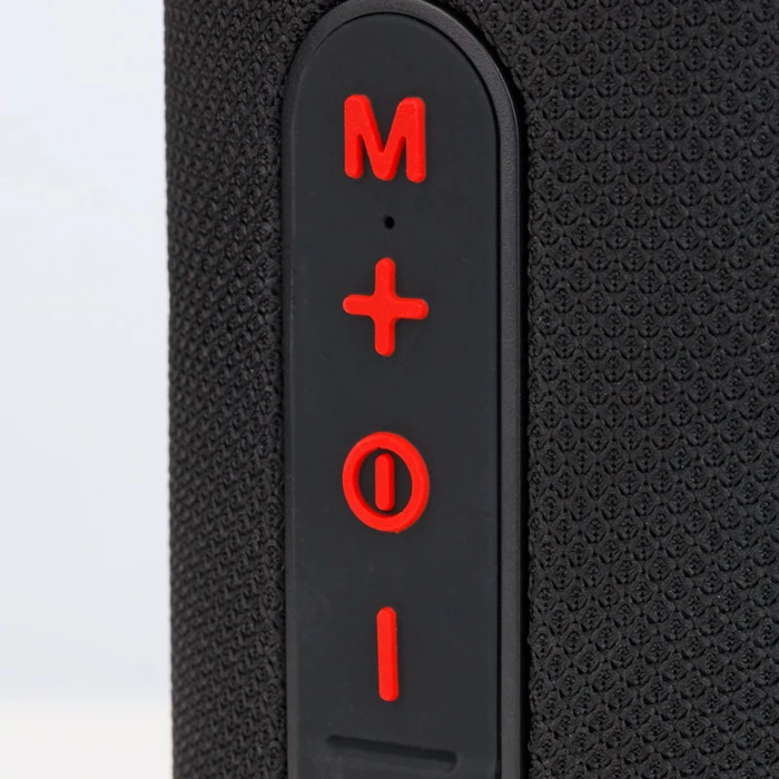 Φορητό Ηχείο Bluetooth Led Osio OBT-8000BL Μαύρο Αδιάβροχο