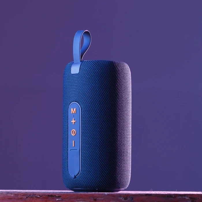 Φορητό Ηχείο Bluetooth Led Osio OBT-8000BU Μπλε Αδιάβροχο