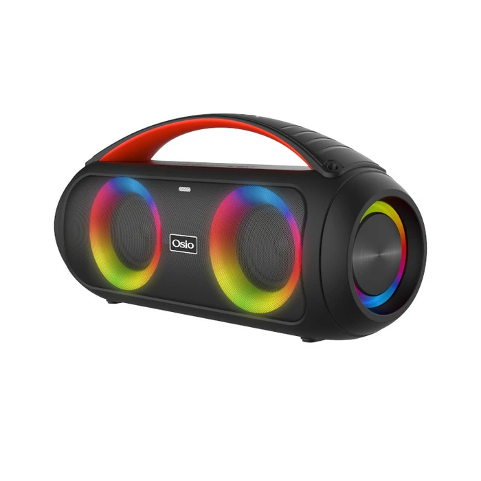 Karaoke Osio OBT-8010 αδιάβροχο με USB, LED, AUX, TF, TWS, FM και ενσ. μικρόφωνο  50 W