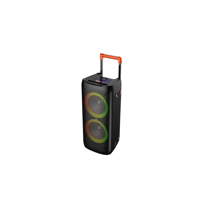 Osio Ηχείο Karaoke Φορητό Party OBT-8040 με Ασύρματο VHF Μικρόφωνο & LED Φωτισμό, Μαύρο