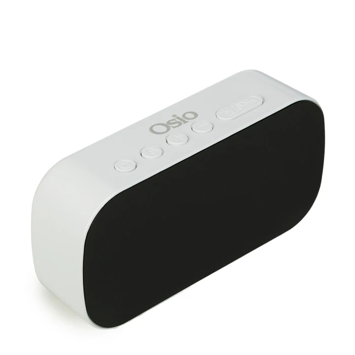 Επιτραπέζιο Ρολόι Osio OCA-3015W ξυπνητήρι με θερμοκρασία και ημερομηνία, Άσπρο