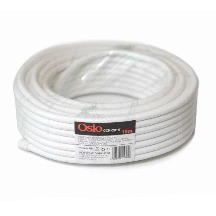 Καλώδιο RF Osio OCK-2015 Ομοαξονικό 15M 75Ω