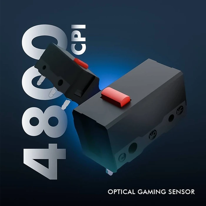 Gaming Ποντίκι Alcatroz Silent 2.4G Wireless Rgb 4800 Cpi X-Craft Air Ultra 6000