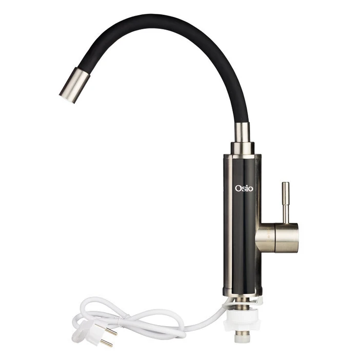 Ταχυθερμαντήρας Osio OHF-2035 βρύση inox ευλύγιστο και με οθόνη 3300 W