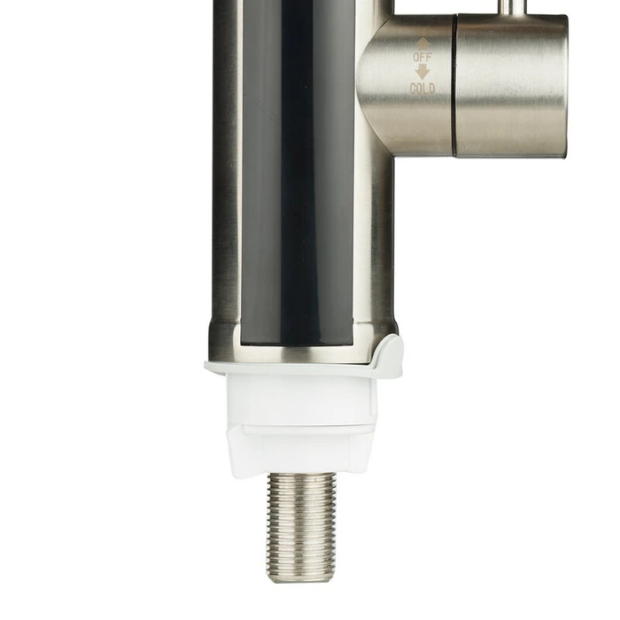 Ταχυθερμαντήρας Osio OHF-2035 βρύση inox ευλύγιστο και με οθόνη 3300 W