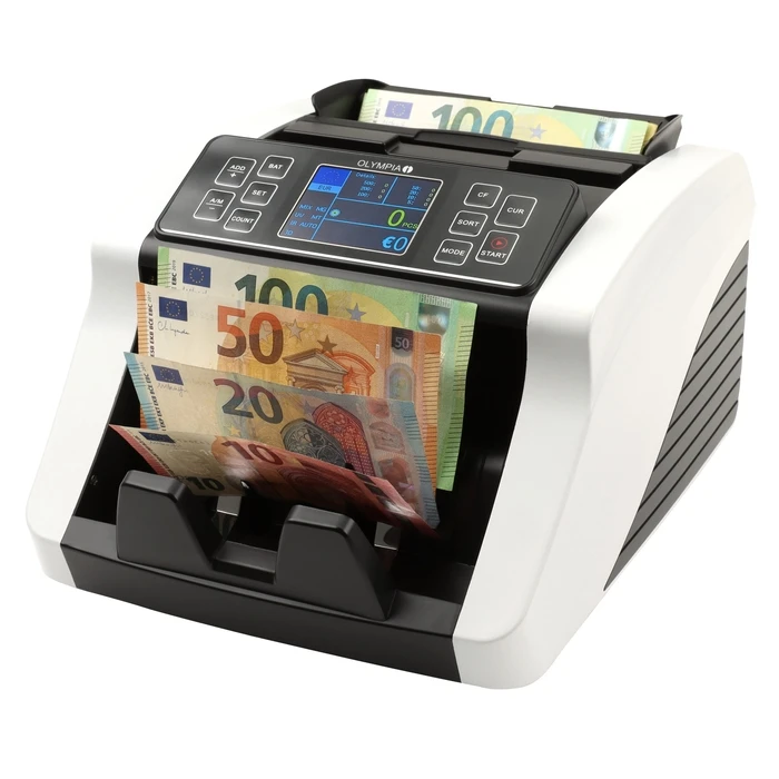 Olympia NC 560 PLUS - Καταμετρητής Χαρτονομισμάτων με UV/MG/IR/DD, Mix-Value Euro