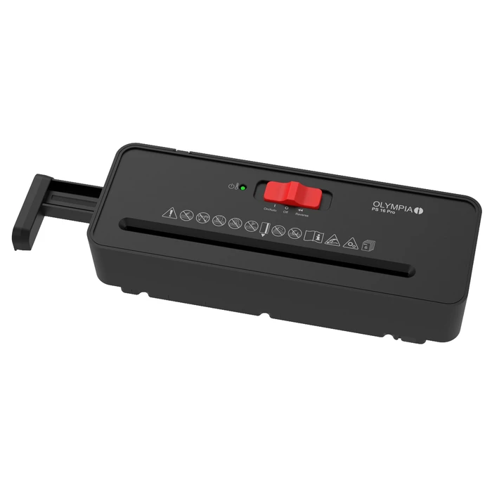 Olympia PS 16 Pro – Καταστροφέας Εγγράφων (χωρίς κάδο) 6 mm, Μαύρος