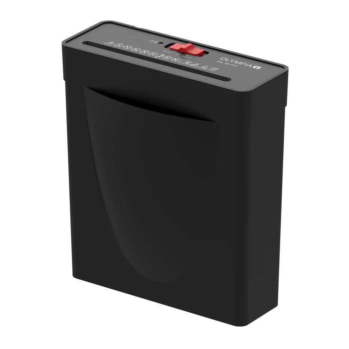 OLYMPIA Paper Shredder PS 36 Pro 2721 Black 6 Sheets 8.1L