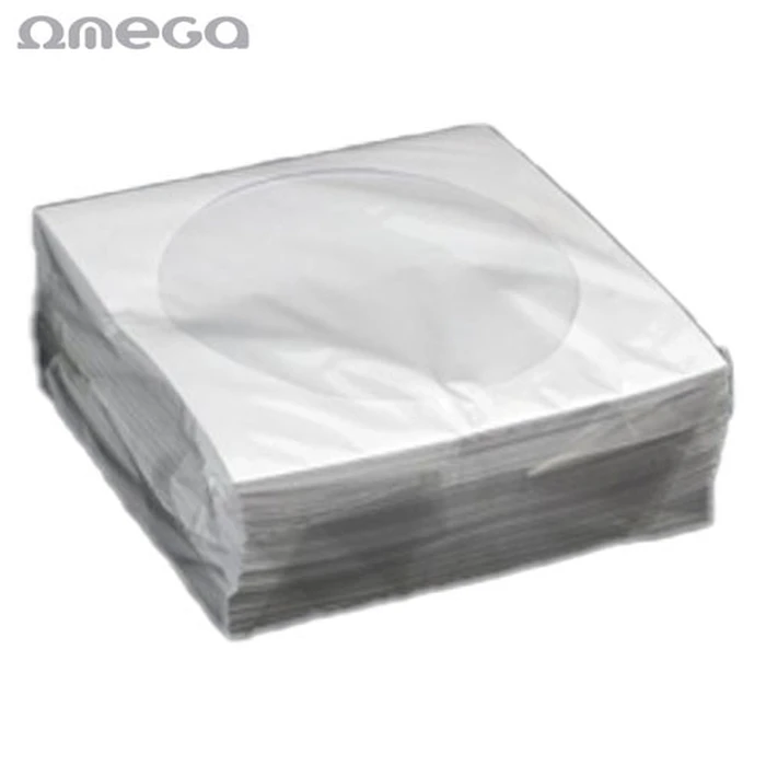 Θήκη CD/DVD Omega ΧΑΡΤΙΝΑ ΦΑΚΕΛΑΚΙΑ 100ΤΕΜ