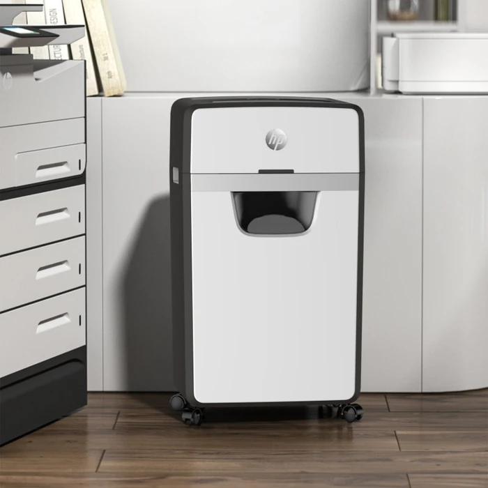 Καταστροφέας εγγράφων HP OneShred 16MC 2808 με συνδετήρες και καρτών Micro Cut P5 16 x A4 30L