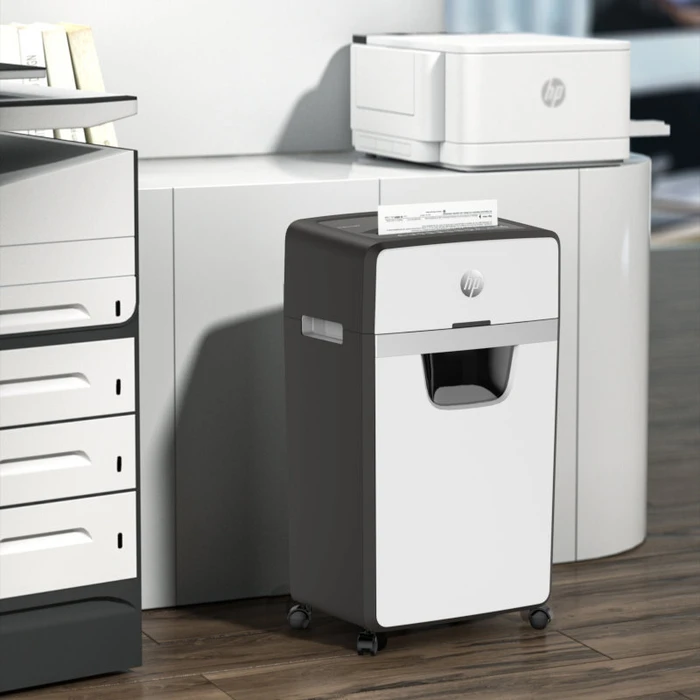 Καταστροφέας εγγράφων HP OneShred 16MC 2808 με συνδετήρες και καρτών Micro Cut P5 16 x A4 30L