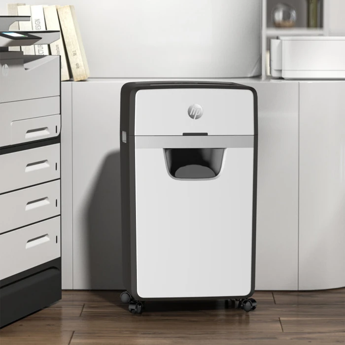 Καταστροφέας εγγράφων HP OneShred 24CC 2807 με συνδετήρες και καρτών Cross Cut P4 24 x A4 30L