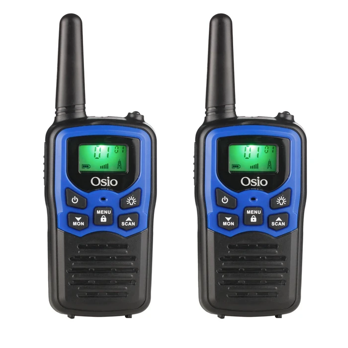 Walkie Talkie Osio OPM-1010 PMR με φακό 8 km  0.5W Mπλε