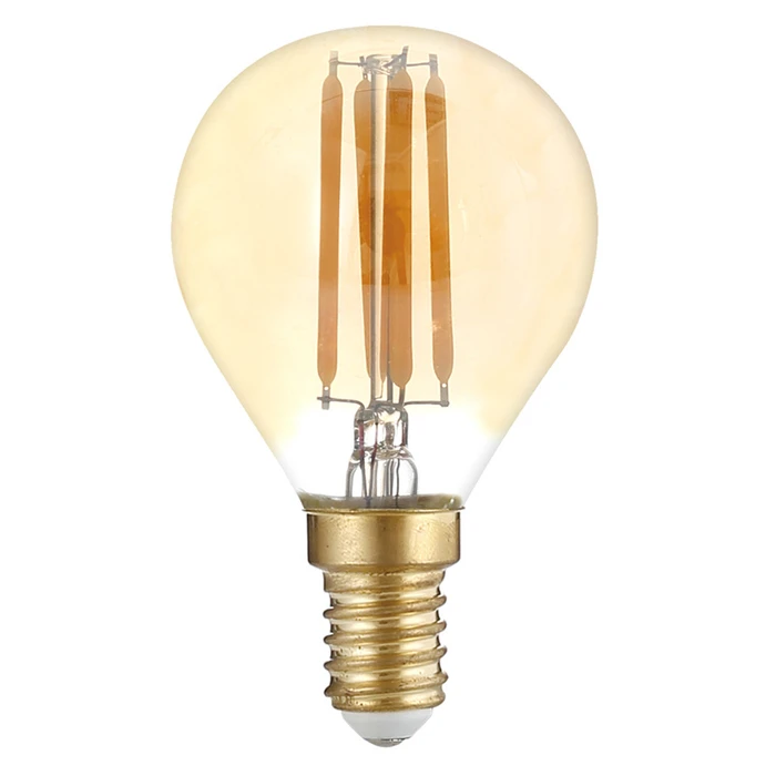 Λάμπα LED Optonica G45 Filament 1492, 4W, 2500K, E14, 400lm