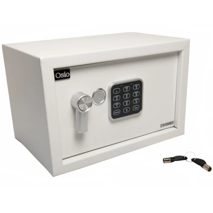 Χρηματοκιβώτιο Osio OSB-2031WH με ηλεκτρονική κλειδαριά 31 x 20 x 20 cm